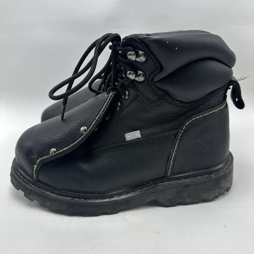 Iron Age Mens Ground Breaker Boots Electrical Hazard Steel Toe  6
